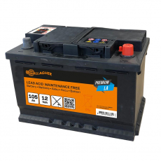 Premium Blybatteri 12V/105Ah - 353x175x190