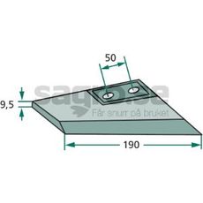 Skr vnster 190mm 92521