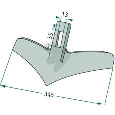 Avskrapare fr TD400-700