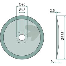 Skivskr ls,  335