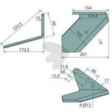 Vinge Standard, Hger 4 hl