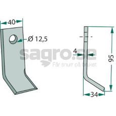 Y-slaga Agria hl 12,5mm