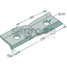 Kniv 10X29X270