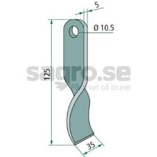 Slagkniv Turner hl 10,5 mm