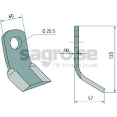 Y-slaga Quivogne hl 25,5mm