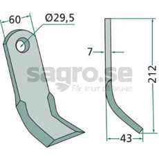 Y-slaga Sauerburger hl 29,5mm