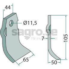 Blad Spragelse- Mica med flera 112400