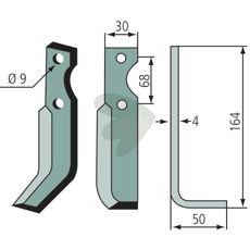 Jordfrskniv RT45-401