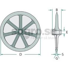 Packarring 800mm