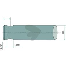 Balspjut Lngd 440mm Form Bjd Konus K246