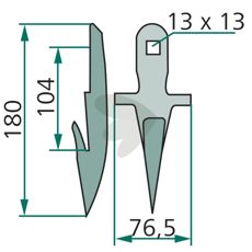 Finger Hgt snitt N419, 002218