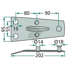 Knivfste 020040315, 030040315