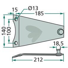 Knivhllare - 3279-527A 