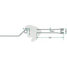 Rfspinne Krone 540 mm