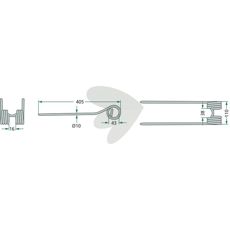 Rfspinne rotorvndare Pttinger 405mm