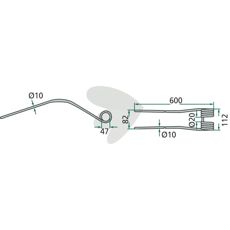 Rfspinne Galfr 600 mm 78/92