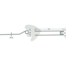 Pinne Pttinger med flera 630mm 00436034