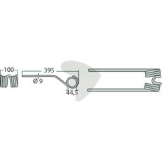 Rfspinne Fontanesi 395 mm