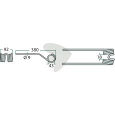 Rfspinne Marangon 380 mm