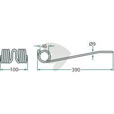 Rfspinne Slam 390 mm