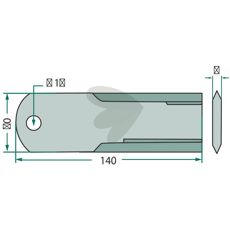 Halmkniv 25-Pack - 84437640