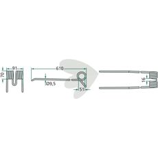 Rfspinne Kuhn 610 mm