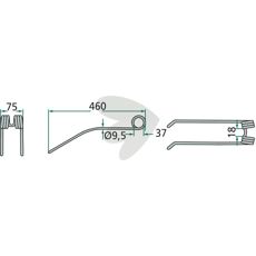 Rfspinne Niemeyer 460 mm