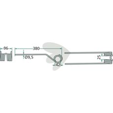 Pinne till roterande rfsa 10-Pack