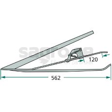 Axlyftare Agco, Massey Ferguson D49040800