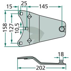 Knivfste YA-0335K0, VGYA-0335K0, YA-0335