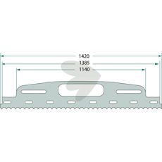 Kniv fr fodervagn bak - 25655