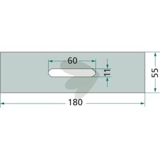 Avskrapare av plast Amazone med flera. 6040200