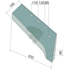 Skr fr vndbar spets 18" - KK063036