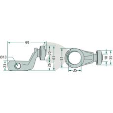 Lprulle kpl. med hvarm 16600651