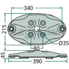 Tallrik - 56801100