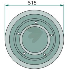 Glidtallrik - MC-332K0