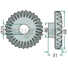 Kugghjul -Z1016770