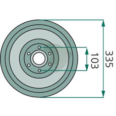 Glidtallrik - Z1501360